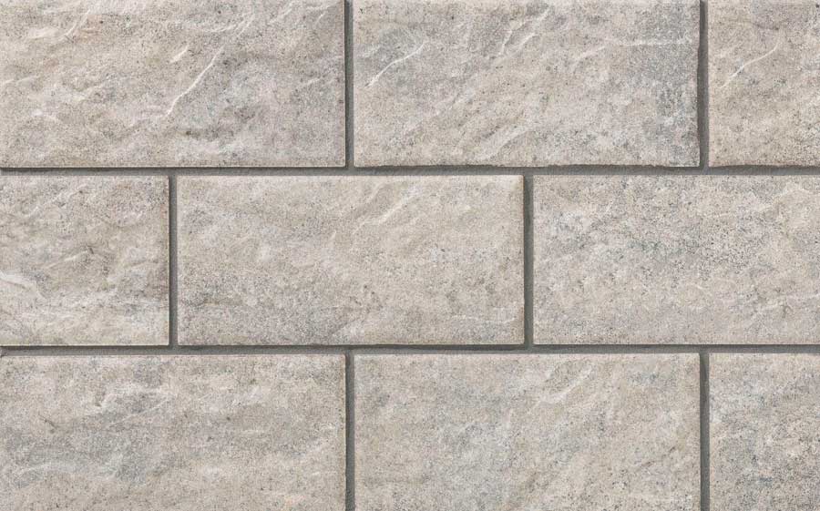 Клинкерная фасадная плитка облицовочная под камень Stroeher (Штроер) Kerabig KS 17 pidra рельефная, 302*148*12 мм