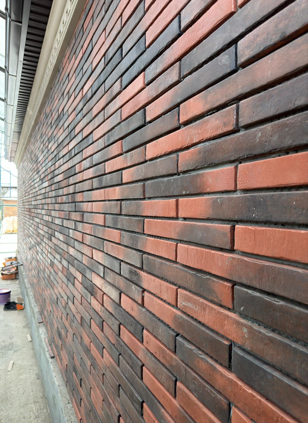 Фасадная ригельная плитка под клинкер Life Brick Лонг 820, 430*52*15 мм