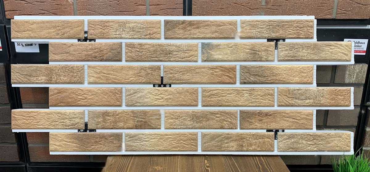 Loft Brick Curry фасадная термопанель из пенополистирола ППС 50 мм с клинкерной плиткой