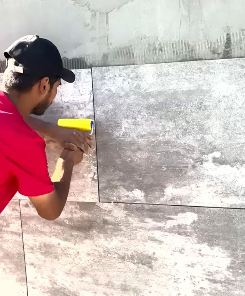 Монтаж гибких панелей MCM