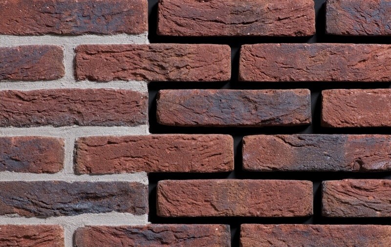 Pompeii antiek WF 209х24х50 мм, Фасадная и Интерьерная Плитка ручной формовки под кирпич Engels baksteen