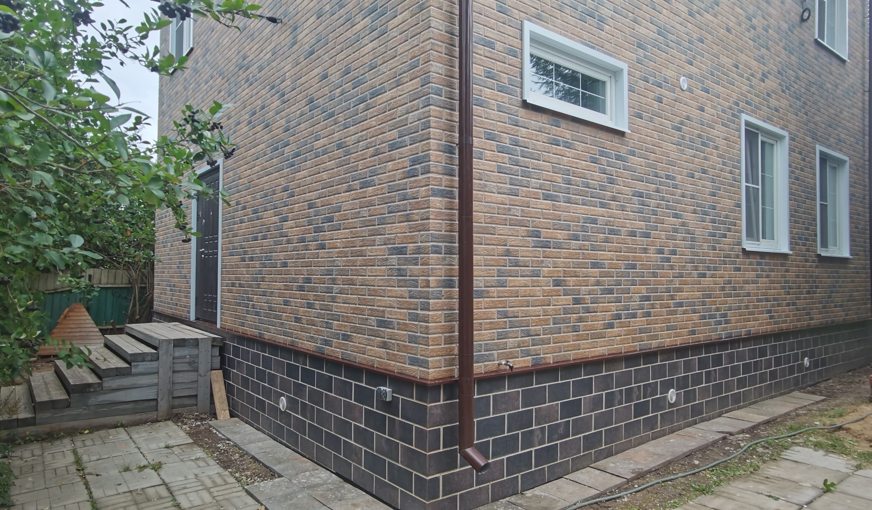 Loft Brick Cardamon фасадная термопанель из пенополистирола ППС 50 мм с клинкерной плиткой, 0,47м2