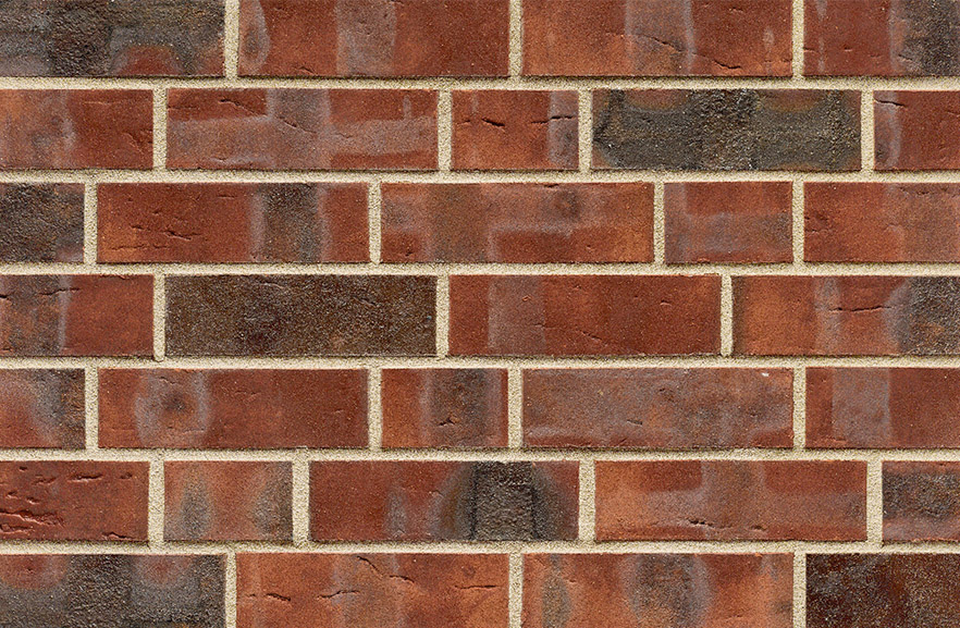 Кирпич облицовочный Клинкерный ABC 1876 Wittenburg  Kohlebrand mit  Sinters NF 240*115*71 мм