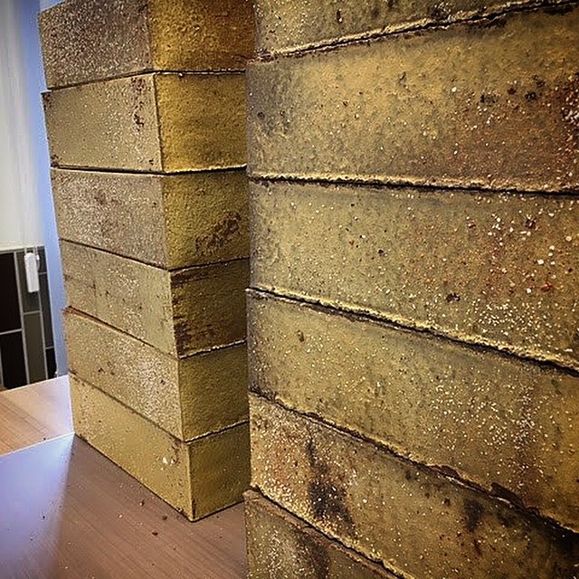 Кирпич облицовочный Клинкерный ABC 7603 Bornholm dänisch-Kohlebrand 55NF 240*71*55 мм