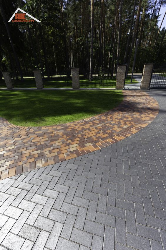 Тротуарная плитка клинкерная ABC Lederfarben black (Ледерфарбен блакк) 200*100*20 мм