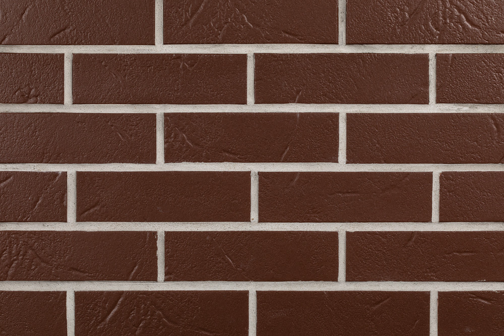 Objekta Braun genarbt, 240*71*10 мм, Клинкерная фасадная плитка облицовочная под кирпич ABCklinker