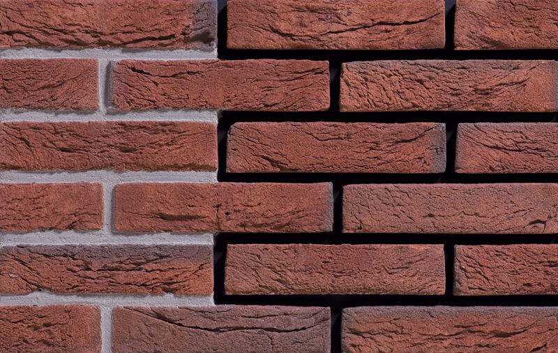 Rosso bont WF 209х101х50 мм, Кирпич ручной формовки Engels baksteen