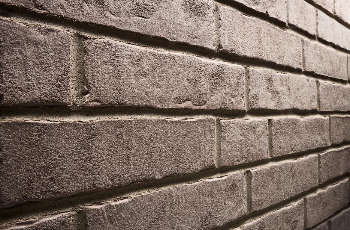 Клинкерная фасадная плитка облицовочная под кирпич Stroeher (Штроер) Zeitlos 237 austerrauch рельефная, 400*71*14 мм