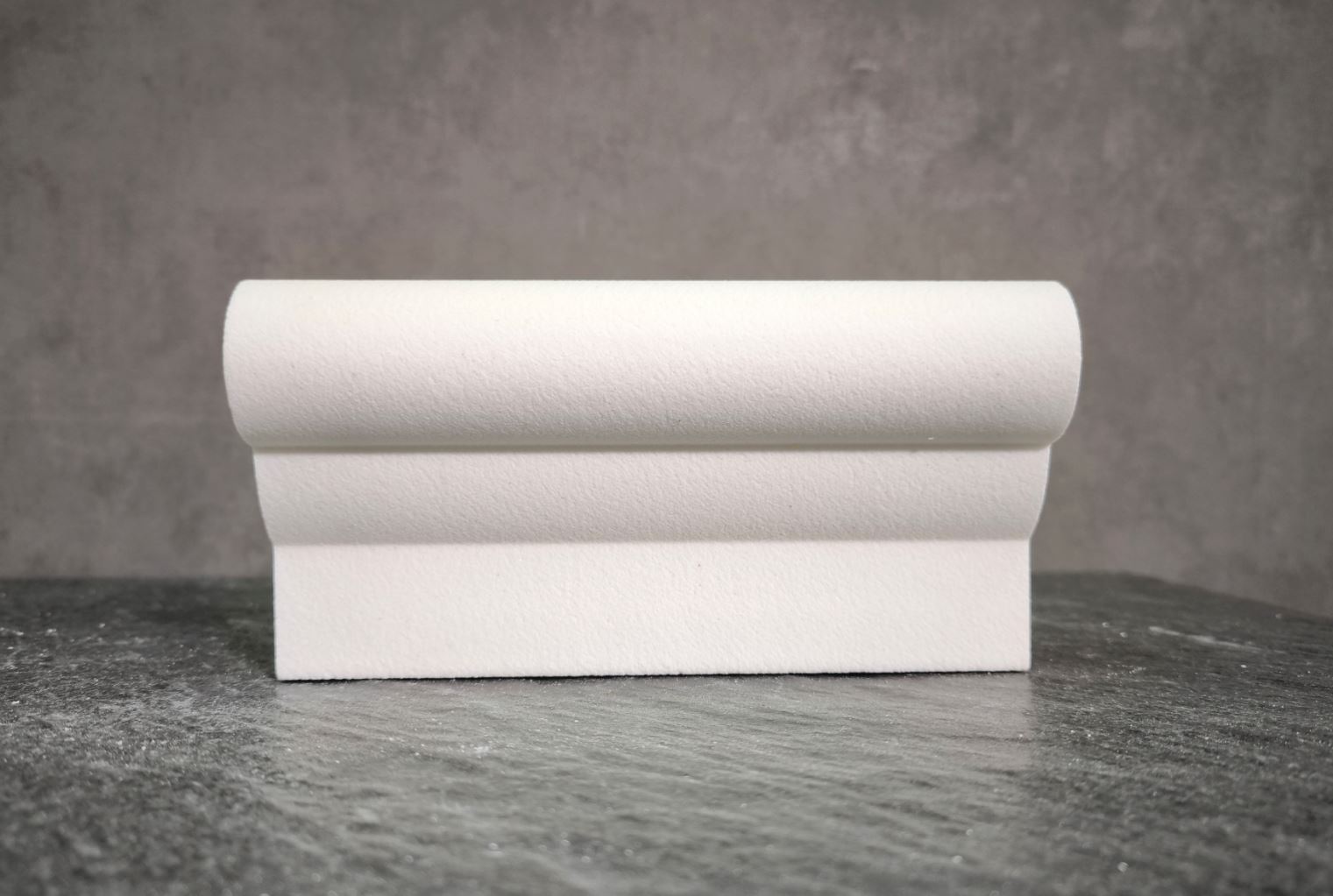 Молдинг для фасада - лепнина, декор из пенополистирола МВ-100/5 (МС-110) 100*50*2000 мм