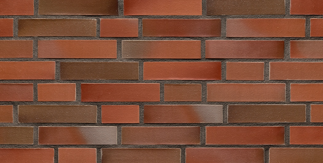 Кирпич облицовочный Клинкерный ABC 4754 Bremen rot-eisen-bunt glatt 55NF 240*71*55 мм