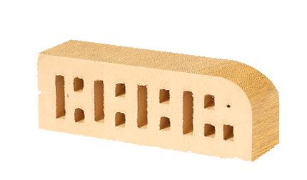 Lode ASA SARMITE F15 штриховой, 250*85*65 мм, Кирпич фигурный пустотелый, желтый