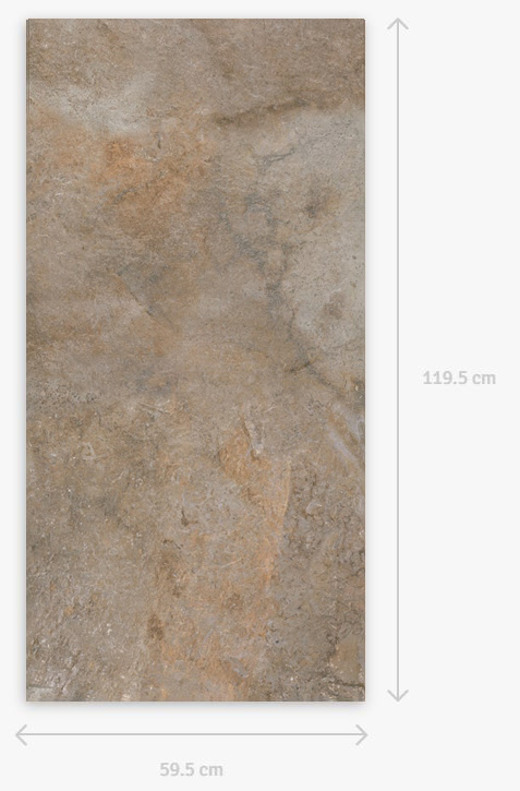 Burlington Rust Struktura 595*1195*20 мм тротуарная плитка уличная, противоскользящая, керамогранитная Paradyz