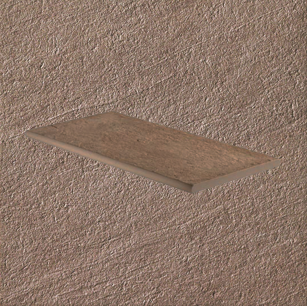 Тротуарная плитка Бежевая Lastra. Спец. Элемент- Бортик Закругленный Клиф Беж \ Cliff Beige Round 300х600х20мм