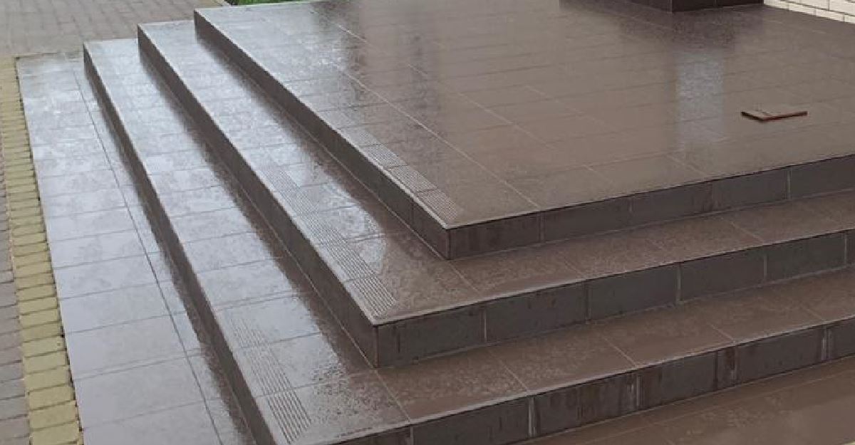 Клинкерная плитка Natural Brown 300x300x11 – для улицы, террасы, крыльца, лестницы, морозостойкая