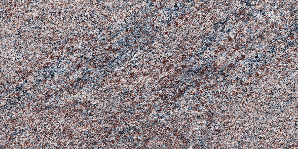 Granite Flat Multi-Color Red (гранит с красно-коричневыми и песочными вкраплениями)  гибкий камень 2400×1200 мм
