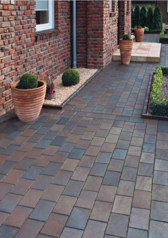 Тротуарная плитка / брусчатка Клинкерная ABC Mitternachtblau (Миттерначтблау), 200*100*52 мм