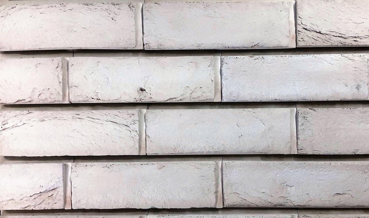 Эдинбург-2 Плитка под кирпич для навесного вент фасада без расшивки шва 210X65X20 мм искусственный камень