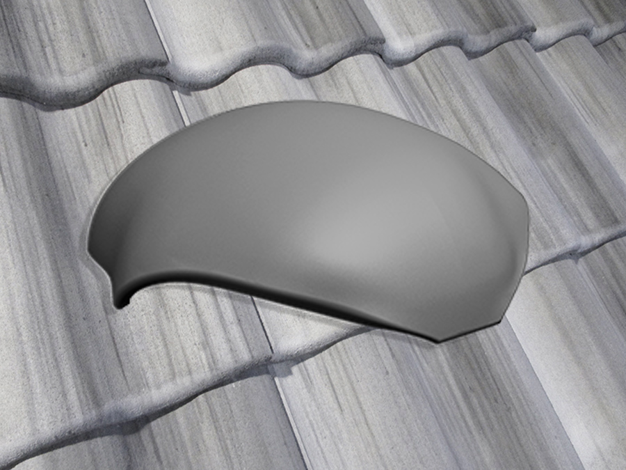 Y-образная черепица натуральная цементно-песчаная Antik серый 81, Старый камень Kriastak Baltic tile