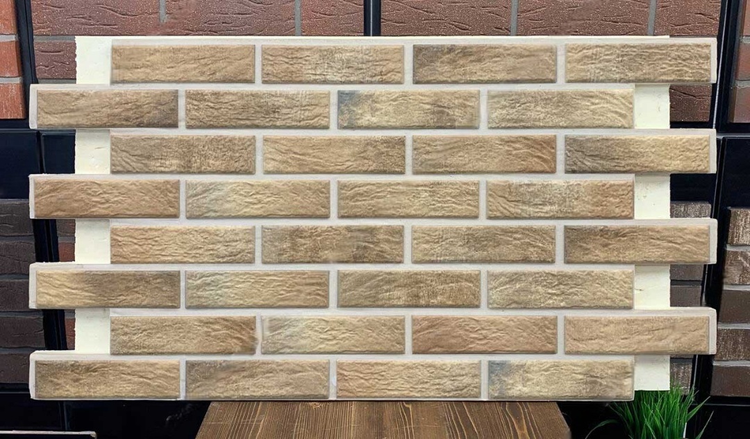 Loft Brick Curry фасадная термопанель из пенополиуретана ППУ 65 мм