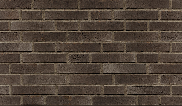 Кирпич облицовочный Клинкерный ABC 24301 Aquaterra Rauchschwarz DF90 240*90*52 мм