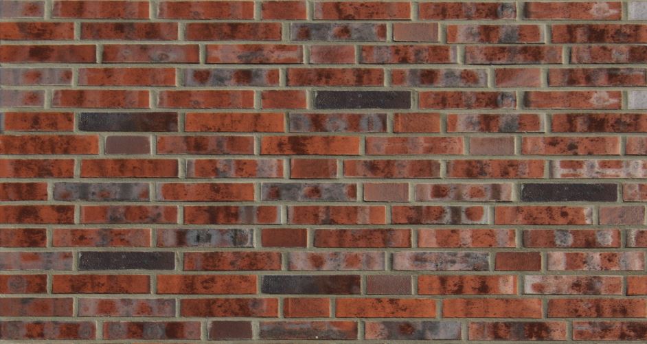 Кирпич облицовочный Клинкерный ABC 5781 Wittenburg Kohlebrand mit Sinterschmolz glatt NF 240*115*71 мм