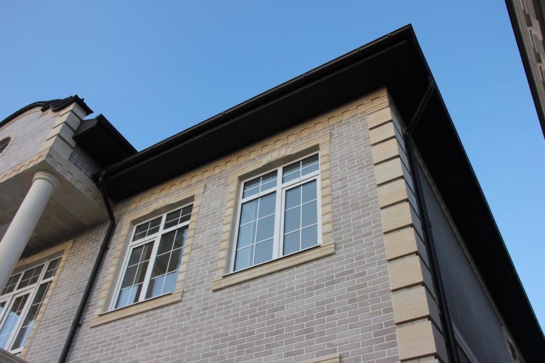 Viano Beige 245X66х7,4 мм Клинкерная фасадная плитка под кирпич облицовочная, серый беж