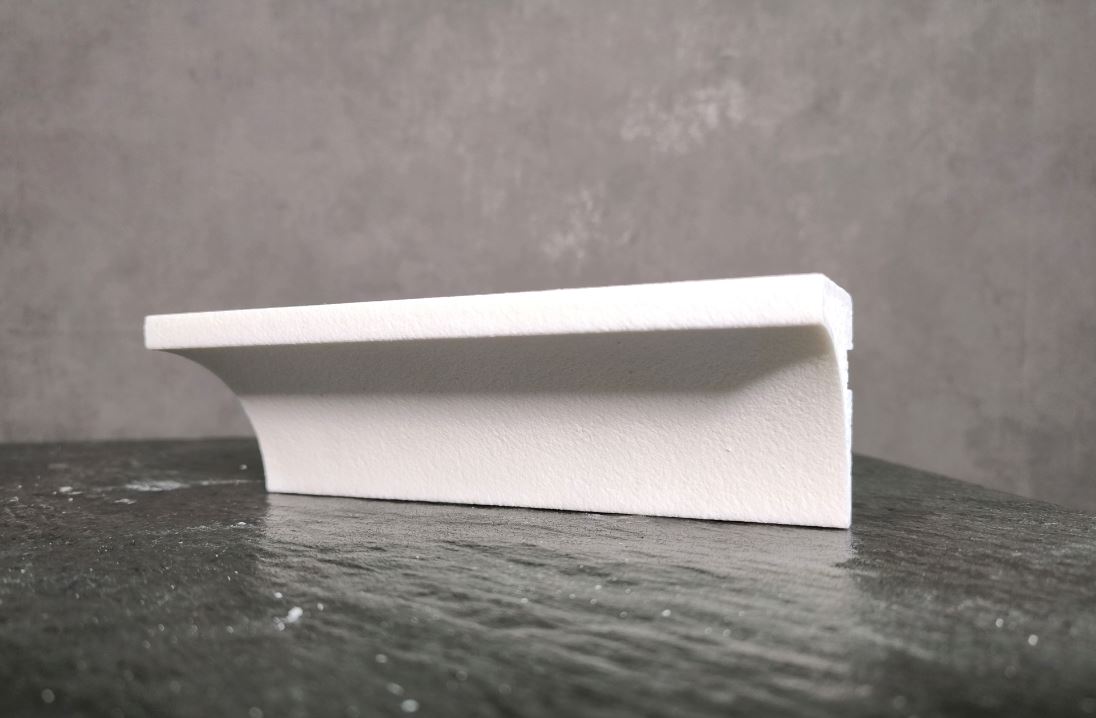 КАРНИЗ для Фасада и Интерьера - лепнина, декор из пенополистирола КВ-60/1 60*60*2000 мм