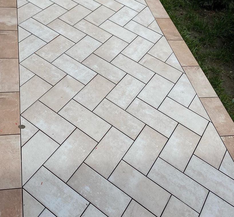 Клинкерная плитка Scandiano Beige 300x300x11 – для улицы, террасы, крыльца, лестницы, морозостойкая