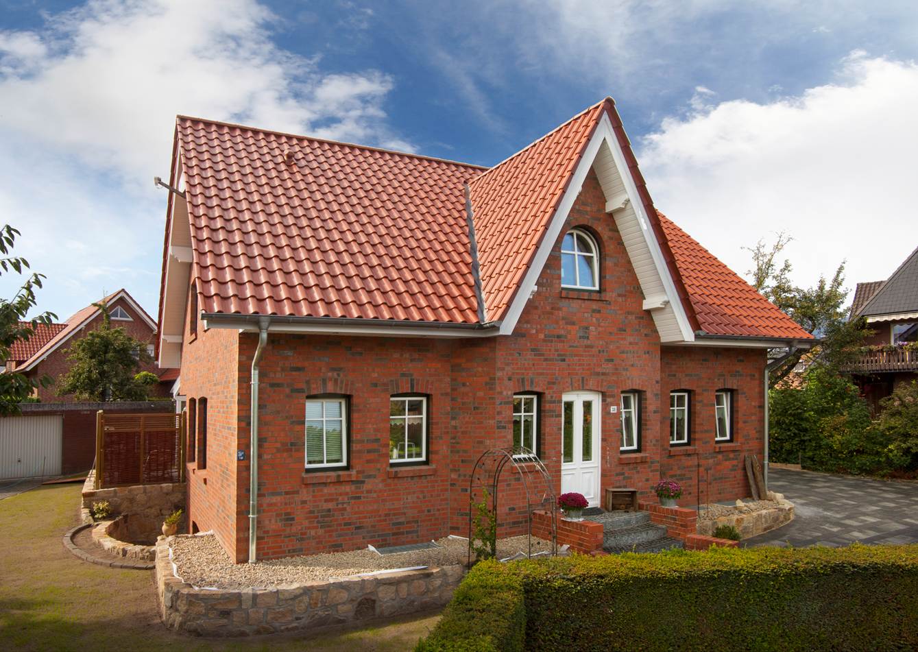 Кирпич облицовочный Клинкерный ABC 858 Grafschafter rot Kohlebrand Wasserstrich 55NF 240*71*55 мм