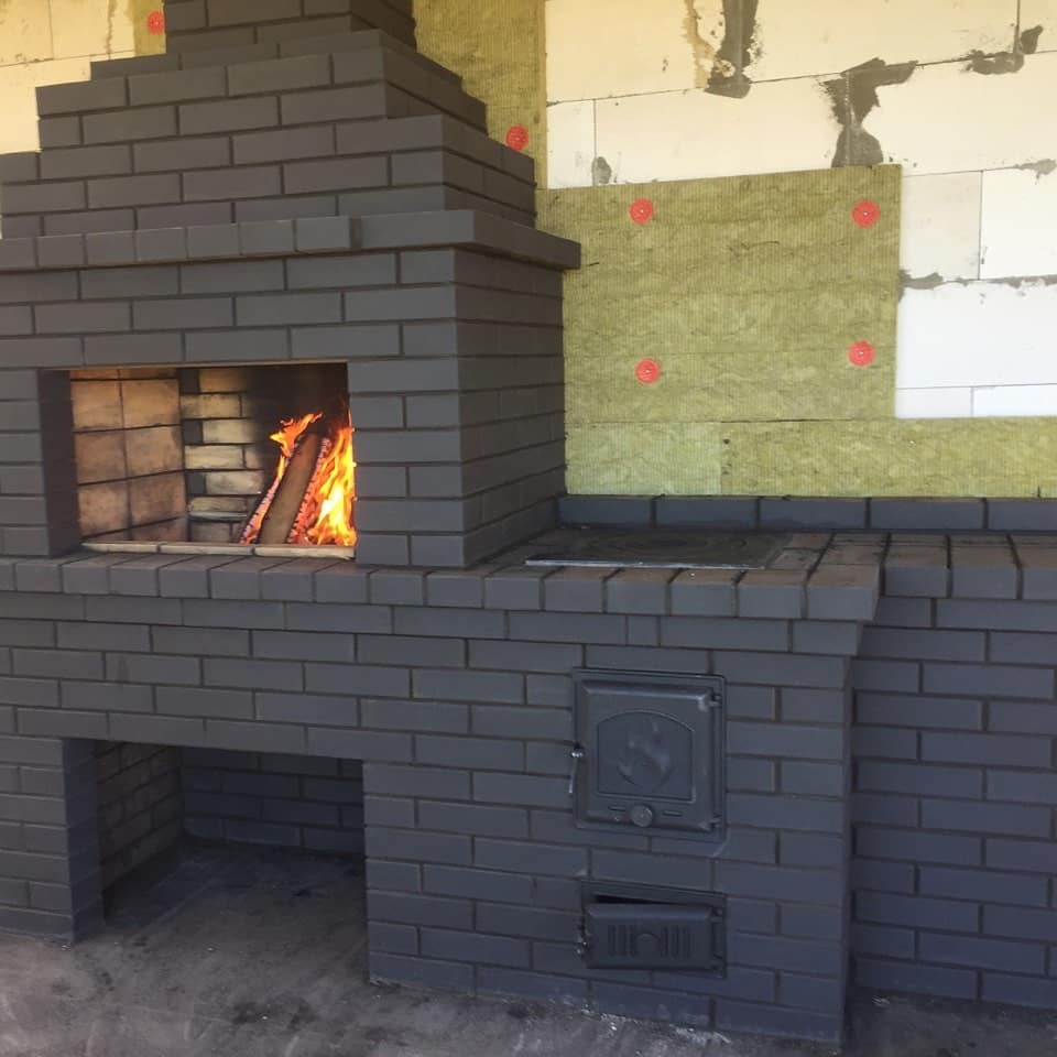 12.871100L Lode SATURN гладкий, 250*120*65 мм, Печной Полнотелый Кирпич керамический темно-серый