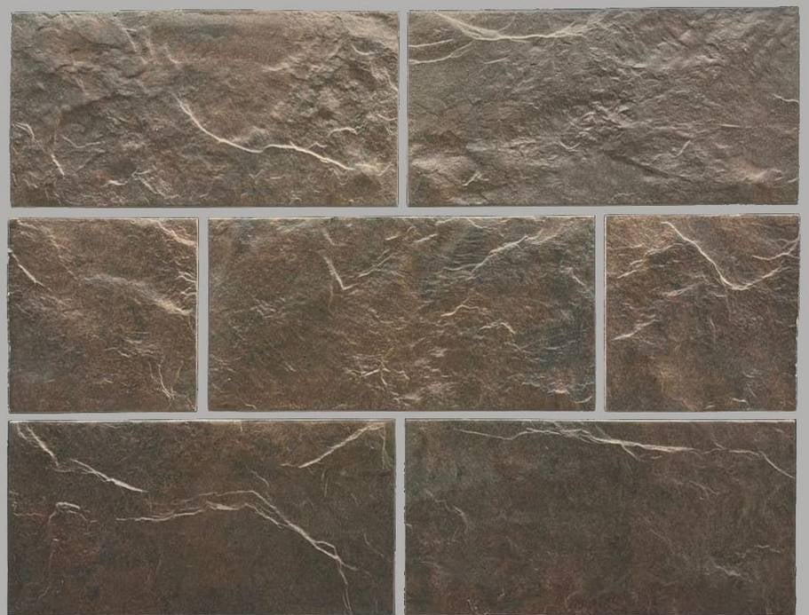 Облицовочная плитка Terra TERRABIG Brown крупный формат под камень — архитектурная серия для фасада и интерьера