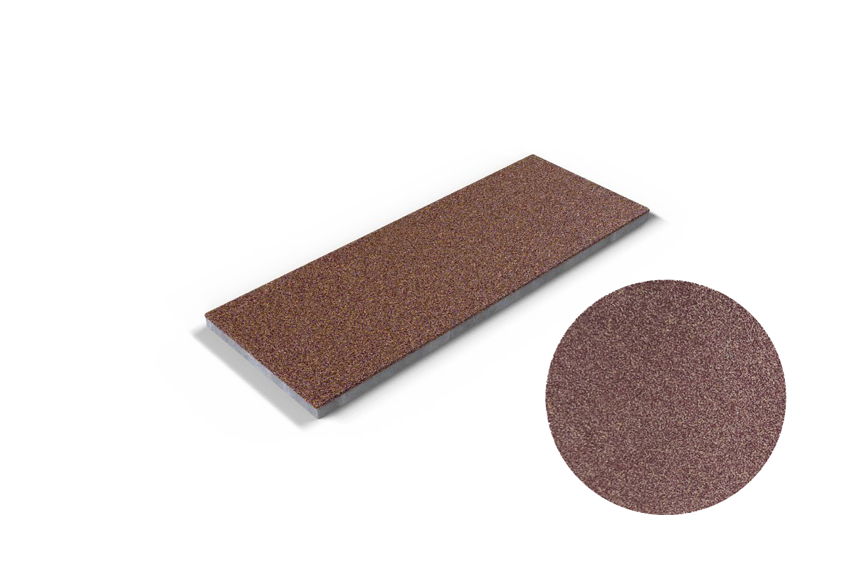 608 Подступенок для ступени флорентинер противоскользящая, песочный терракот 310*140*10 мм