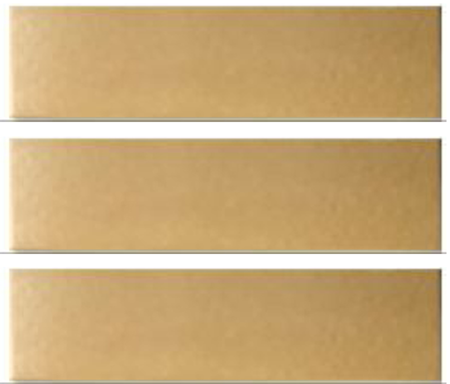 №1 Глазурованная Фасадная плитка Клинкерная облицовочная под кирпич 283х84х13,5 мм цвет бежевый RAL