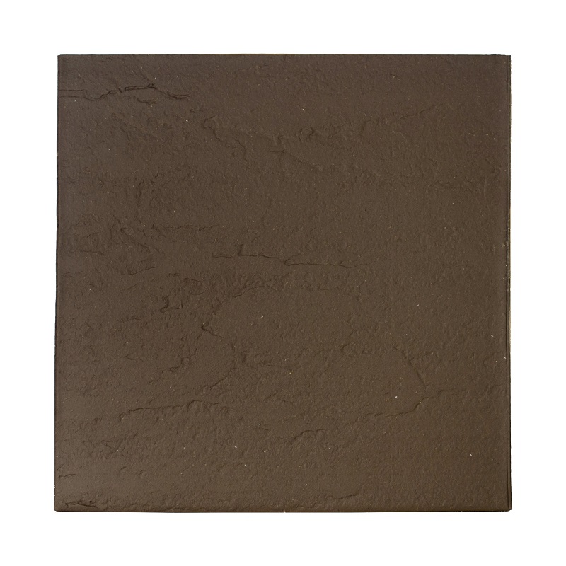 Клинкерная Плитка напольная противоскользящая ЭкоКлинкер Natural Brown Коричневый 250*250*14 мм