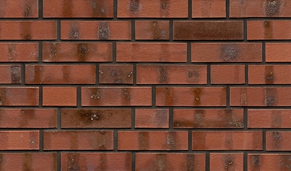 Кирпич облицовочный Клинкерный ABC 8103 Baltrum rot-bunt Schmolz mit Kohlebrand 55NF 240*71*55 мм