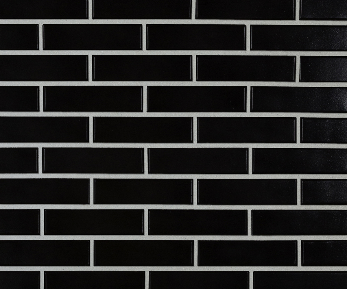 Lode KRYPTON F15 гладкий, 250*120*65 мм, Кирпич радиусный полнотелый антрацит