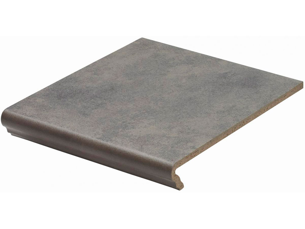 Клинкерная ступень флорентинер противоскользящая плитка EURAMIC CAVAR 543 fosco 340*294*10 мм