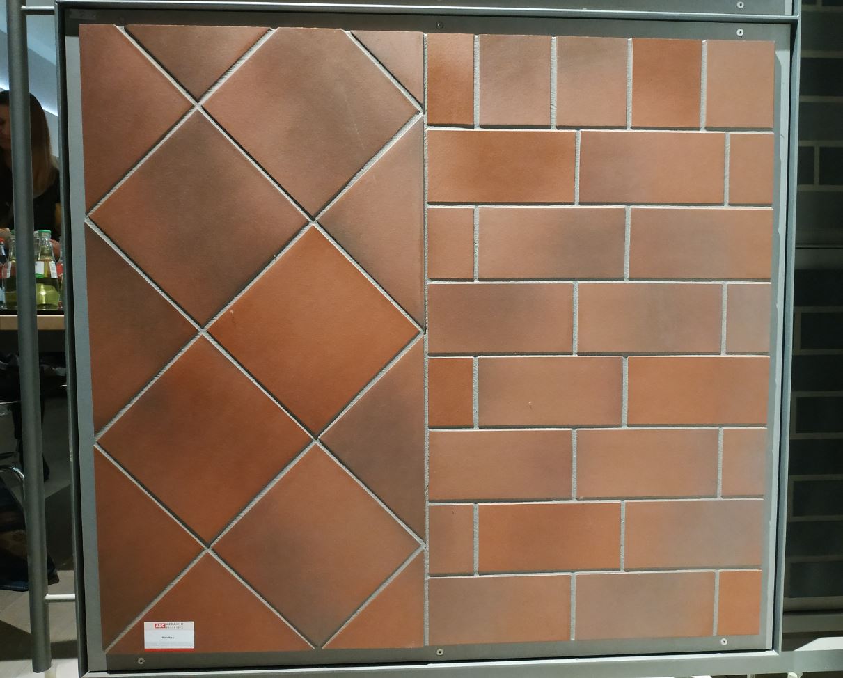 Клинкерная ступень Флорентинер противоскользящая плитка ABC Nordkap 345*240*14 мм