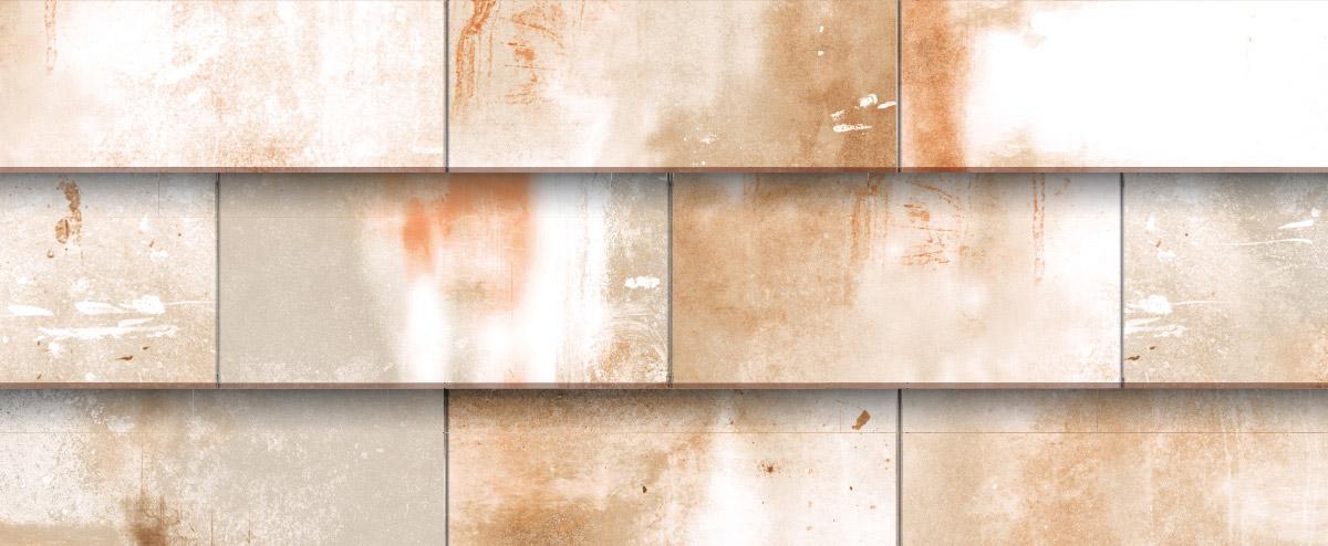 Tempio Rustikotta WHITE SPLATTER 200x400x14мм Дранка керамическая плитка для навесного вент Фасада и Кровли