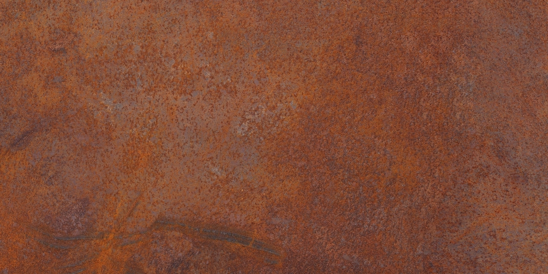 Rusty Slab Nuée Ardente (тёмный вулканический камень с бронзово-красными прожилками)  гибкий камень 2400×1200 мм