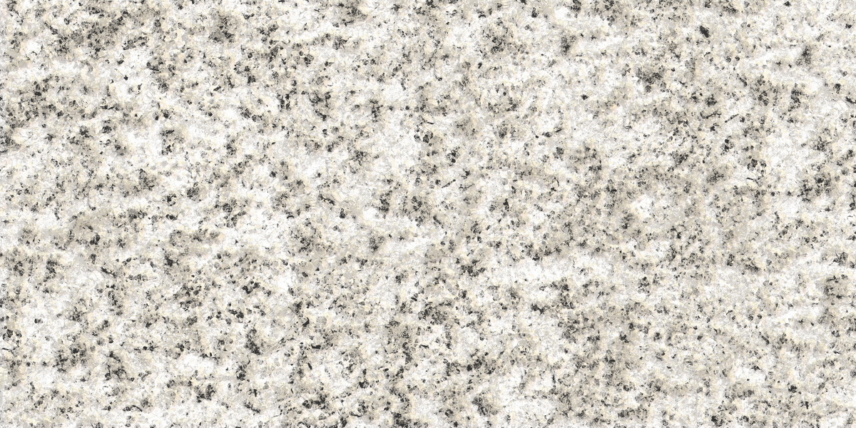 Granite Flat White Sesame (бело-серый гранит с гладкой шлифованной структурой)  гибкий камень 2400×1200 мм