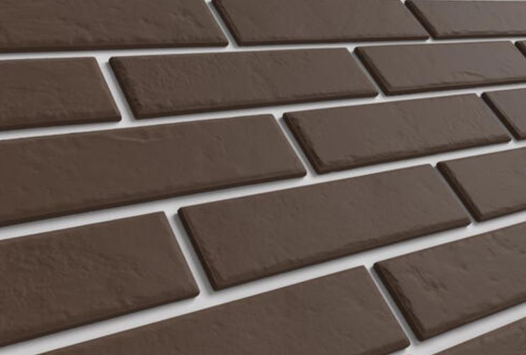 Brawn 245х65х8,5 мм клинкерная плитка белая под кирпич для фасада и цоколя