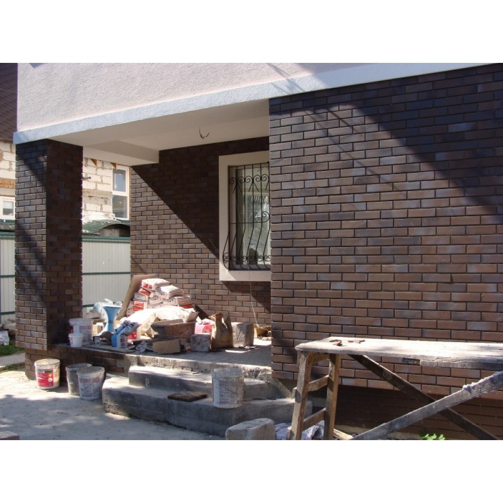 Baltrum glatt 240*71*10 мм, Клинкерная фасадная плитка облицовочная под кирпич ABCklinker