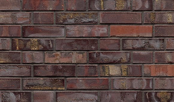 Кирпич облицовочный Клинкерный ABC 81041D Husum rot-blau-bunt glatt NF 240*115*71 мм