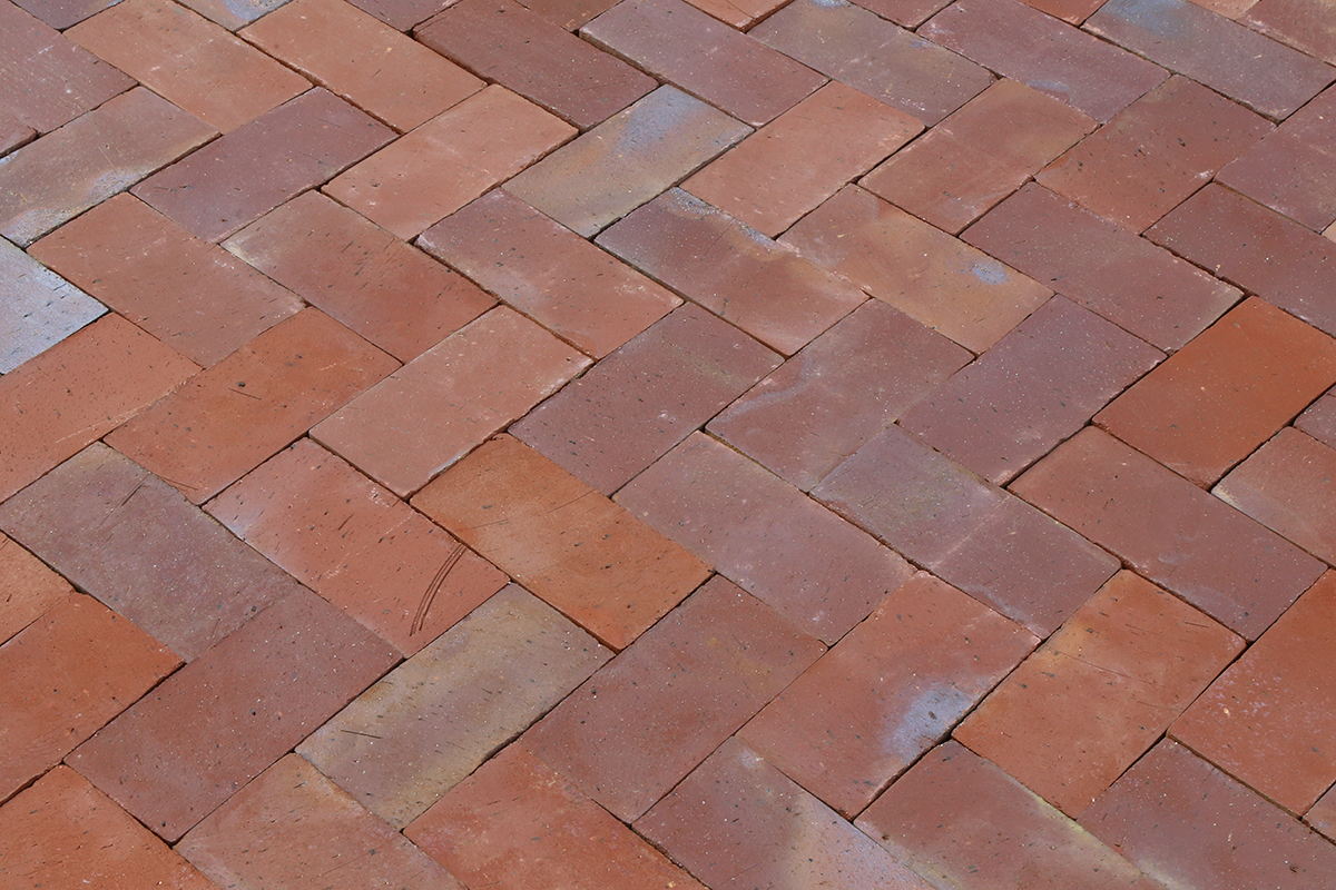 Тротуарная плитка / брусчатка Клинкерная красная LHL klinker CLASSIC 200*200*40 мм