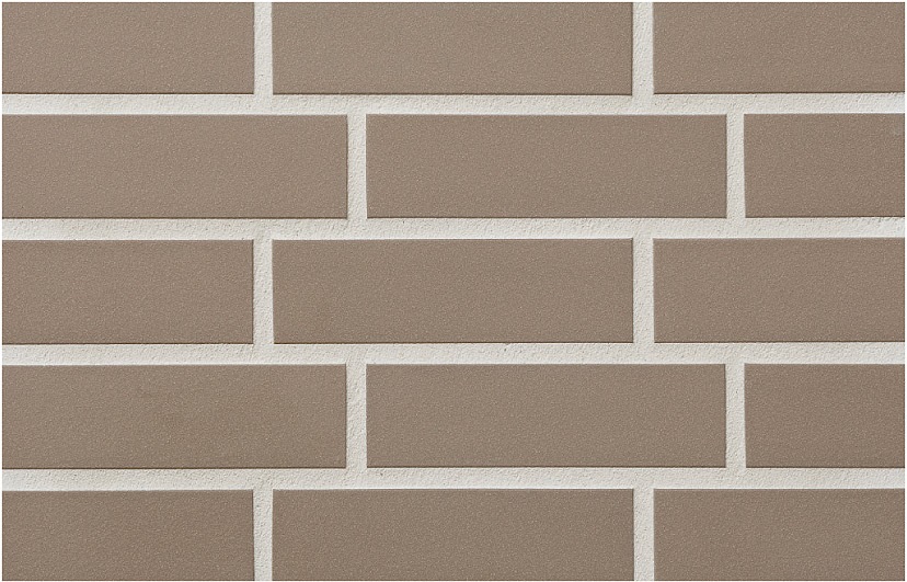 Клинкерная фасадная плитка облицовочная под кирпич Stroeher (Штроер) Keravette Chromatic 230 grau гладкая NF11, 240*71*11 мм