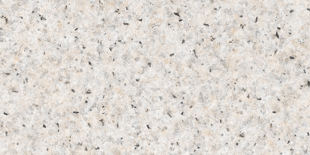 Granite Flat New White Sesame (светлый гранит с тонким зерном и мягким блеском)  гибкий камень 3000×1200 мм