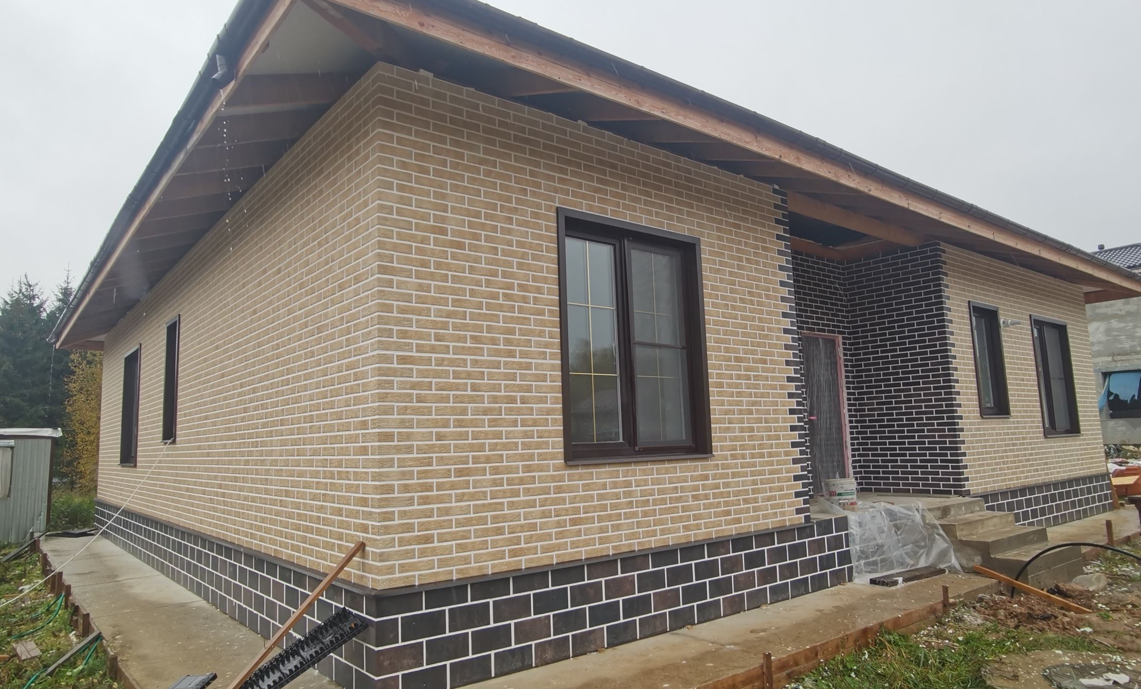 Loft Brick Salt фасадная термопанель из пенополистирола ППС 100 мм с клинкерной плиткой