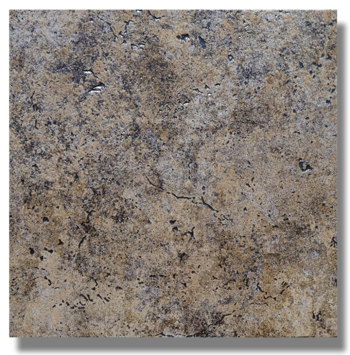 Metalica Purple Exagres 330*330*12 мм, клинкерная ступень флорентинер- с капиносом, противоскользящая