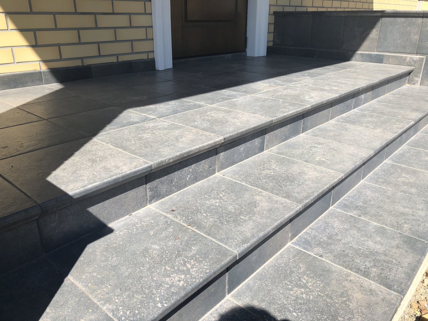 Клинкерная плитка Viano Antracite 300x300x11 – для улицы, террасы, крыльца, лестницы, морозостойкая